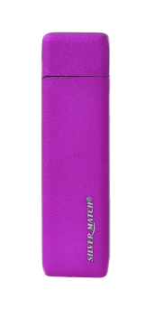 Zapalniczka z USB Silver Match - Różowa 40674234-R