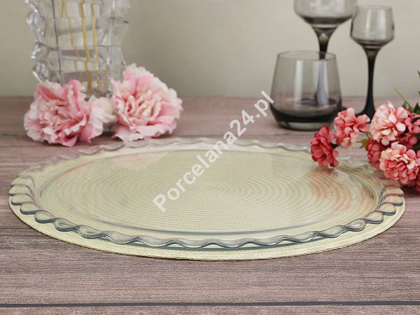 Półmisek szklany 37 cm Maxi Patisserie - Pasabahce 1D.POL.10539 Półmisek szklany 37 cm Maxi Patisserie - Pasabahce 1D.POL.10539