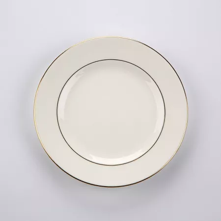 Talerz deserowy 17 cm Karolina - MariaPaula Ecru ZŁOTA LINIA 23011 (Klasyka / Nova) Talerz deserowy 17 cm Karolina - MariaPaula Ecru ZŁOTA LINIA 23011 (Klasyka / Nova)