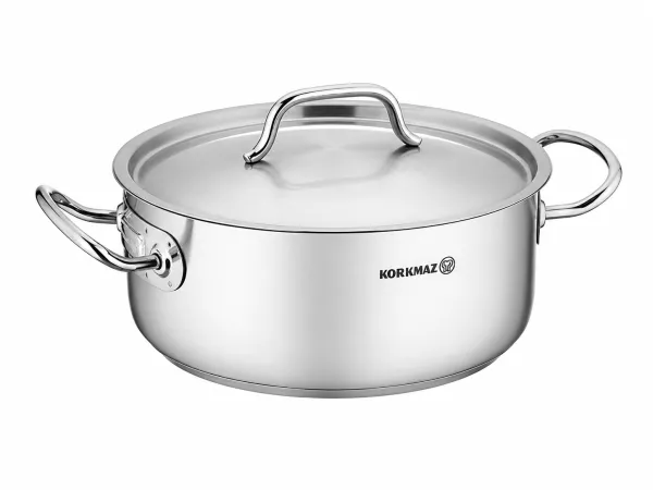 Garnek z pokrywą 2,7 L 18x11 cm - Korkmaz - Proline A2721 Garnek z pokrywą 2,7 L 18x11 cm - Korkmaz - Proline A2721