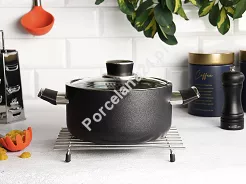 Garnek z pokrywą 3L 20 cm x 10,5 cm - Korkmaz Lena A3881