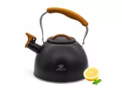 Czajnik ze stali nierdzewnej 2,5 L Meyerhoff - Czarny 1TR.CZA.42784