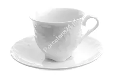 Filiżanka ze spodkiem 0,1 L / 12,5 cm Ćmielów - Rococo 0001
