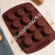 Forma silikonowa do muffinek Karl Hausmann - Brązowa 6.FOR.1510
