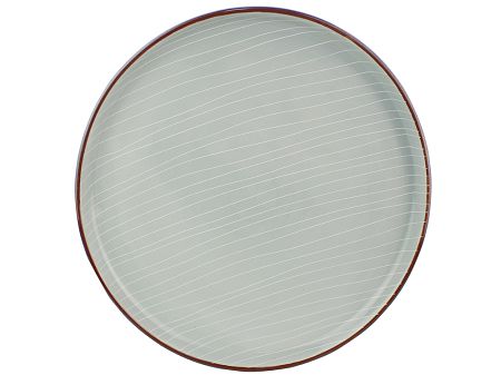 Talerz płytki 27 cm Bogucice - Alumina Bergen Grey 1110