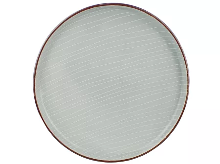 Talerz płytki 27 cm Bogucice - Alumina Bergen Grey 1110