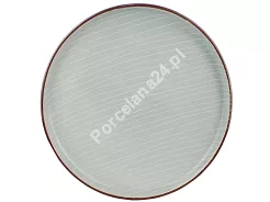 Talerz płytki 27 cm Bogucice - Alumina Bergen Grey 1110