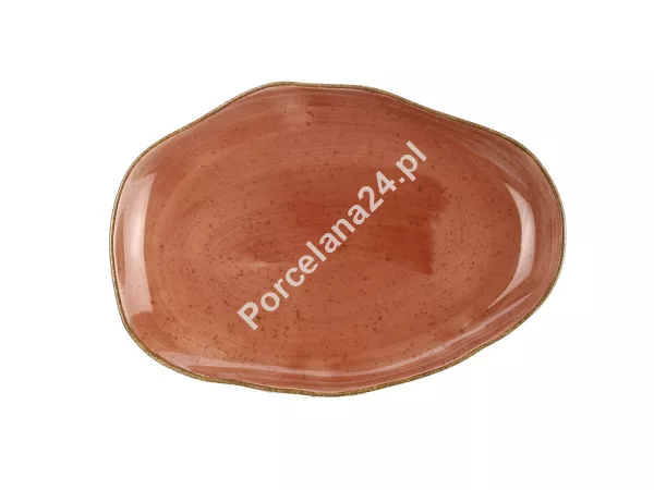 Talerz deserowy 21 cm Lubiana - Stone Age / Ceglasty Talerz deserowy 21 cm Lubiana - Stone Age / Ceglasty