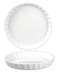 Naczynie ryflowane (na tartę) 30 cm Lubiana n/dek (nr 1662)