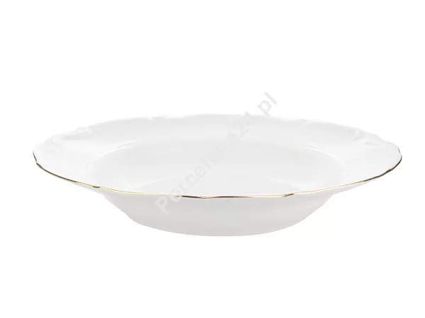 Talerz głęboki 22,5 cm Chodzież - Maria Teresa ZŁOTA LINIA B014 Talerz głęboki 22,5 cm Chodzież - Maria Teresa ZŁOTA LINIA B014