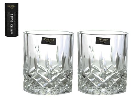 Kpl. szklanek do whisky 300 ml (2 szt.) w tubie Bohemia - Prestige Classico 4SB.TUBA.802343