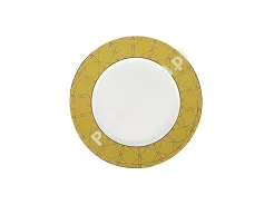 Talerz deserowy 21 cm Ćmielów - Jenny Solaris Gold