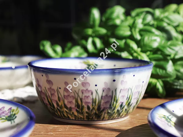 Salaterka 15 cm Bolesławiec - Lawendowy Zakątek Salaterka 15 cm Bolesławiec - Lawendowy Zakątek