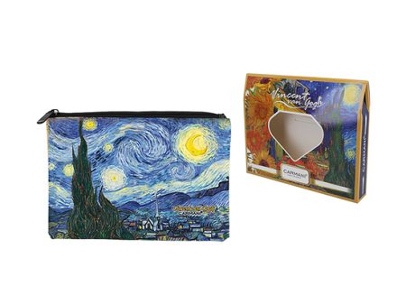 Kosmetyczka 22 x 16,5 cm Carmani - Vincent van Gogh - Gwiaździsta noc 33.021-4808