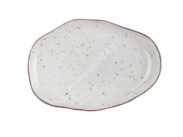 Komplet 6 talerzy deserowych 21 cm Lubiana - Stone Age / Kremowy Komplet 6 talerzy deserowych 21 cm Lubiana - Stone Age / Kremowy
