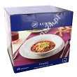 Komplet talerzy na 6 osób (18el) Lubiana - Tiago BIANKA (tp27, tg23, td21) GIFT BOX