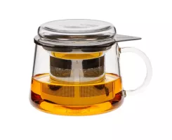 Szklanka 0,4 L z zaparzaczem i pokrywką Trendglas - CONUM FOR ONE 4E.220402