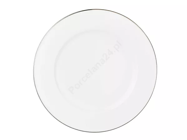 Talerz deserowy 21 cm  Bogucice - Lolita Platin 1163 Talerz deserowy 21 cm  Bogucice - Lolita Platin 1163