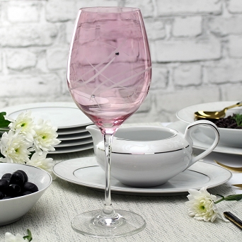 Kpl. kieliszków do wina 470 ml (2szt) Mati - Celebration Pink 21.31351-0470