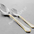 Komplet sztućców 24 cz. na 6 sób Pintinox 1929 - Settecento (3.0 mm) złocone 23.SETG.K24