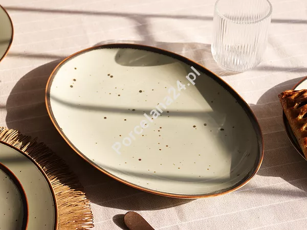 Półmisek 31 cm Bogucice - Alumina Cottage Green Tea 1220 Półmisek 31 cm Bogucice - Alumina Cottage Green Tea 1220
