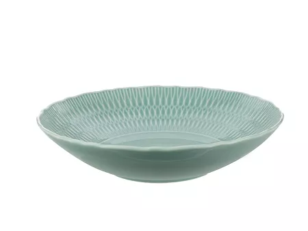Talerz głęboki 22 cm Ćmielów - Sofia LB05 Zielony (Morski)