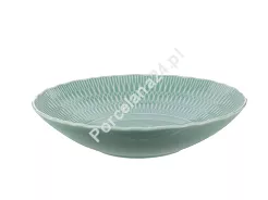 Talerz głęboki 22 cm Ćmielów - Sofia LB05 Zielony (Morski)