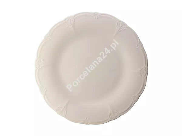 Talerz płytki 32 cm Bon Bistro - Retro Ivory ecru Talerz płytki 32 cm Bon Bistro - Retro Ivory ecru