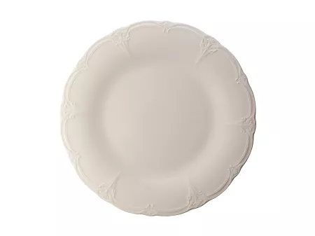 Talerz płytki 32 cm Bon Bistro - Retro Ivory ecru