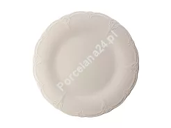 Talerz płytki 32 cm Bon Bistro - Retro Ivory ecru