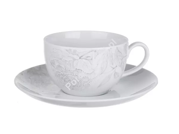 Filiżanka ze spodkiem 0,25 L / 15,5 cm Chodzież - Yvonne W017 ROSE Filiżanka ze spodkiem 0,25 L / 15,5 cm Chodzież - Yvonne W017 ROSE