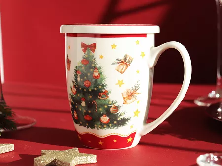 Kubek z zaparzaczem 0,36 l  Duo - Christmas Tree 15.CHT3.KZ