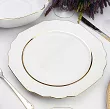 Serwis obiadowy na 12 osób (43 el.) Porcel - Premium Gold