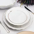 Serwis obiadowy na 12 osób (43 el.) Porcel - Premium Gold