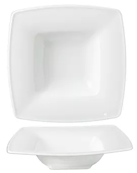 Talerz głęboki 27 cm (do pasty) (1 szt) Lubiana - Victoria biała (nr 2827)