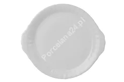 Talerz do ciasta 24 cm Chodzież - Iwona C000 BIAŁA IWONA