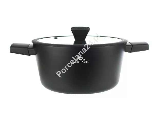 Garnek 24 cm / 4,4 L z powłoką ceramiczną Gerlach - Granitex 340R Garnek 24 cm / 4,4 L z powłoką ceramiczną Gerlach - Granitex 340R