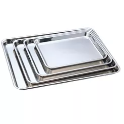 Taca prostokątna (32,5 x 25) cm ze stali nierdzewnej Stalgast - 1S.406310