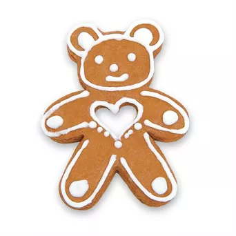 Wykrawacz 4,9 cm Smolik - Miś z serduszkiem 4SS.934/V