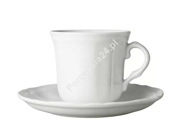 Filiżanka ze spodkiem 0,20 L / 15 cm Bogucice - Gino White 1228 Filiżanka ze spodkiem 0,20 L / 15 cm Bogucice - Gino White 1228