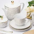 Garnitur do kawy na 12 osób (39 el.) Porcel - Sunstone
