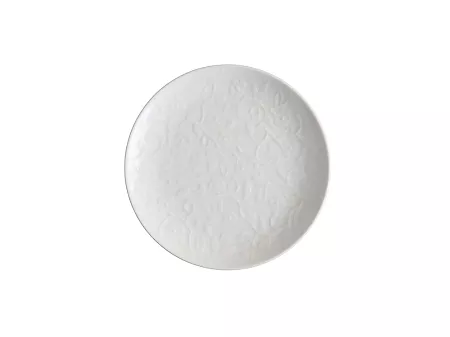 Talerz deserowy 21 cm Lubiana - Hanami Klasyczna Biel