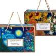 Filiżanka ze spodkiem 0,1 L Carmani - Vincent van Gogh Słoneczniki 33.830-1050