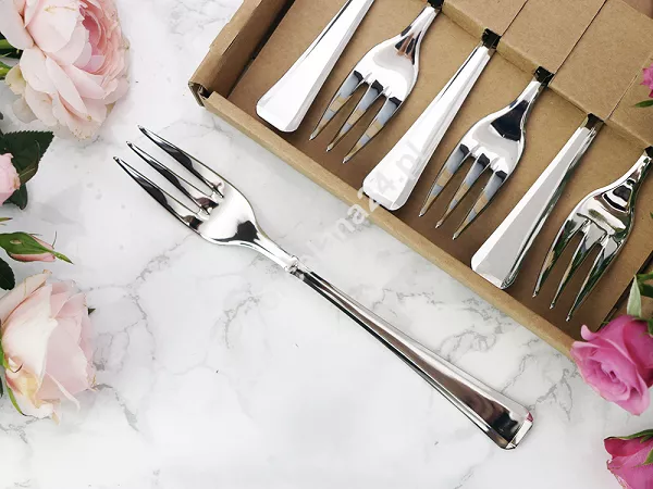 Komplet 6 widelczyków do ciasta 15 cm Pintinox 1929 - Leonardo (3.0 mm) Komplet 6 widelczyków do ciasta 15 cm Pintinox 1929 - Leonardo (3.0 mm)