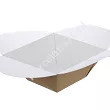 Salad Box 9,5 x 9,5 x 7 cm - Opakowanie 50 szt.- Eco papier biały/kraft E.SB-OP