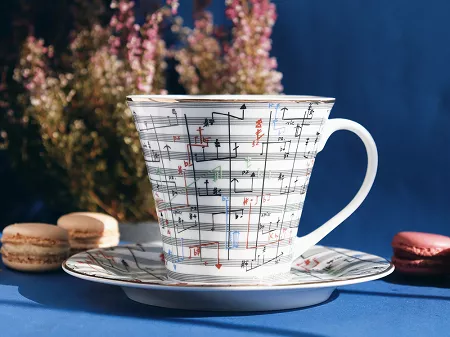 Kubek ze spodkiem 0,35 L Bogucice - Penderecki 752