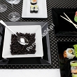 Serwis obiadowy na 6 osób (20 el) Lubiana - Classic Black & White