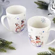 Komplet 2 kubków 0,36 l  Duo - Snowman 15.SNO.K2K