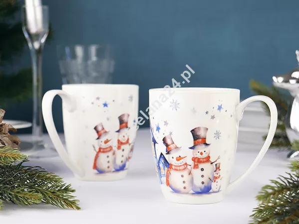 Komplet 2 kubków 0,36 l  Duo - Snowman 15.SNO.K2K Komplet 2 kubków 0,36 l  Duo - Snowman 15.SNO.K2K