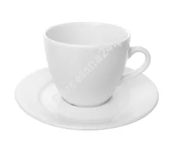 Filiżanka ze spodkiem 0,21 L / 15,5 cm Lubiana - Wersal  (nr 2215, 2225)